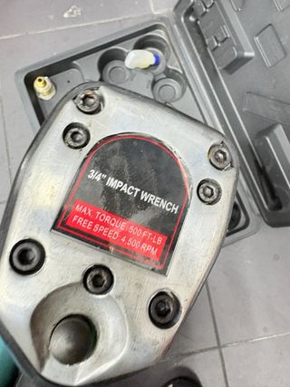 chave de impacto pneumática de 1/2