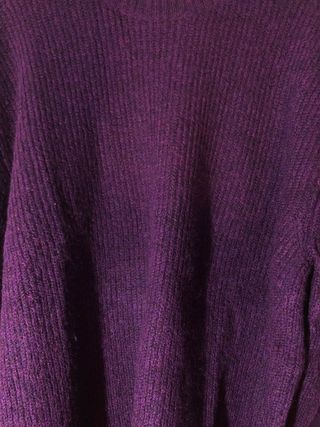 Jersey Zara Hombre Morado Talla XL