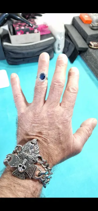 Corona de Plata "AJUSTABLE" ( 6gr ) Joya Central