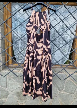 Vestito estivo fantasia astratta