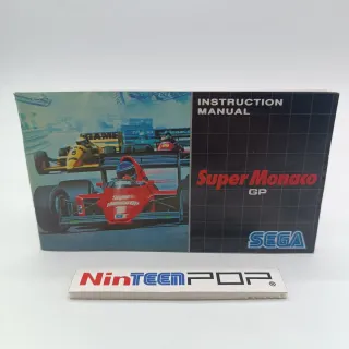 Manual Super Monaco GP Sega Mega Drive