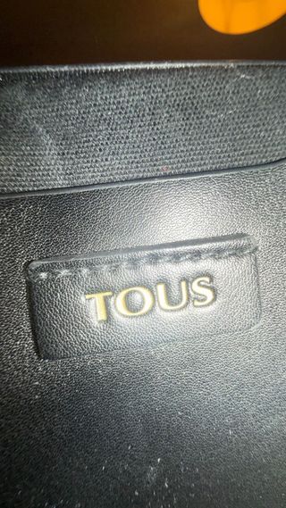 Bolso Tous Negro Acolchado Cadena
