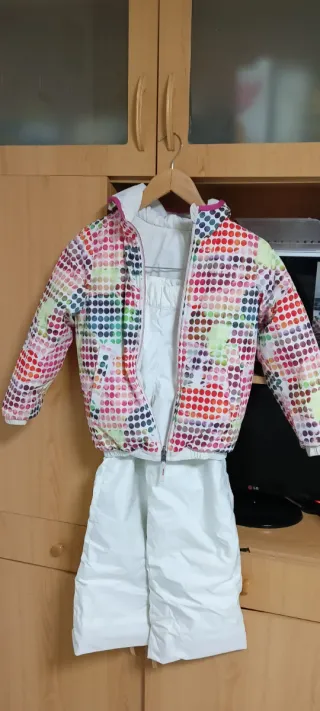 Traje de esquí infantil 7/8 años