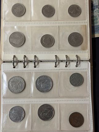 Colección Billetes Antiguos y monedas