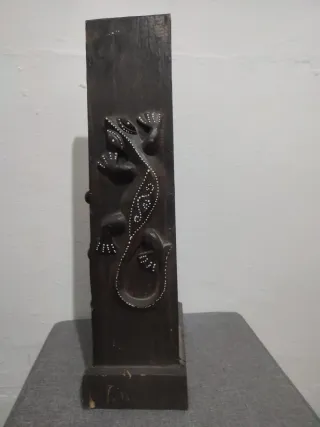 Joyero artesanía madera tallada