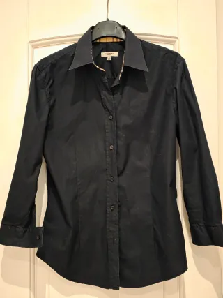 Camicia Burberry donna nera