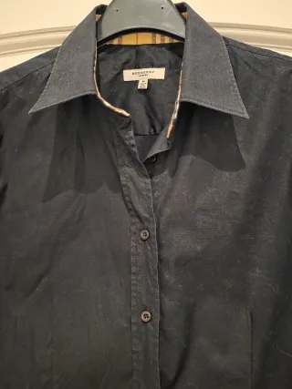Camicia Burberry donna nera
