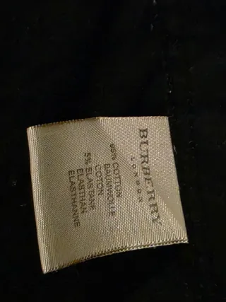 Camicia Burberry donna nera