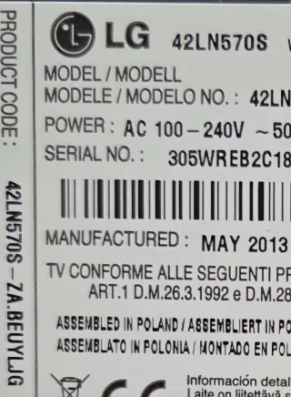 Placa Main LG EAX64905301 (2.0)