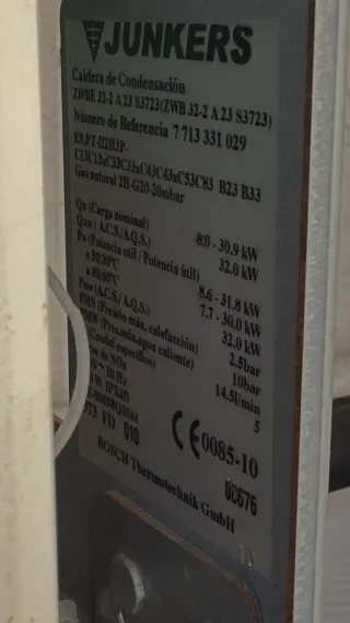 Caldera Junkers Cerapur Excellence ZWBE 32-2A