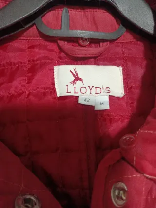 Chaquetón acolchado rojo