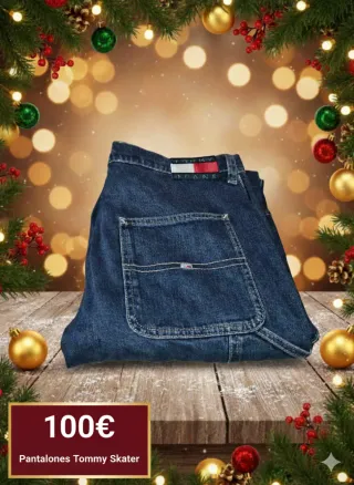 Pantalones Tommy Jeans Skater Azules