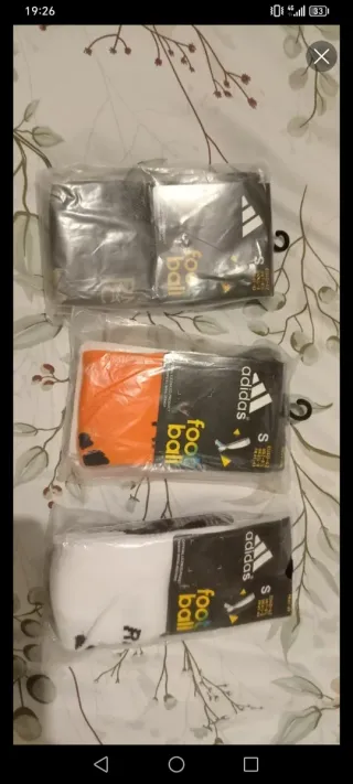 Calzini Adidas Real Madrid Calcio Taglia bambino