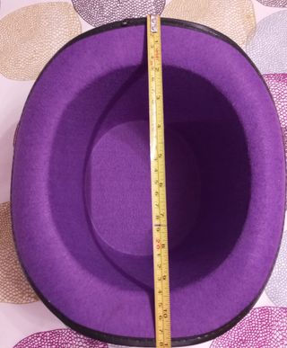 Sombrero de copa morado REBAJAS