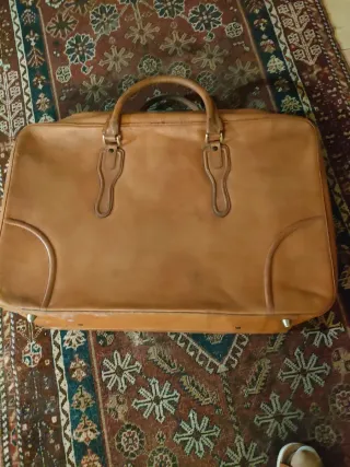 Valigie vintage Delsey anni '70 grigie