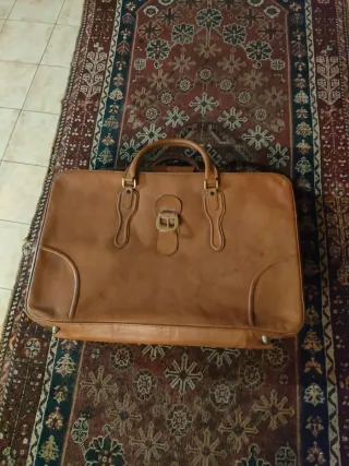 Valigie vintage Delsey anni '70 grigie