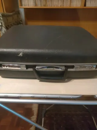 Valigie vintage Delsey anni '70 grigie