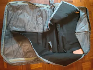 Valigie vintage Delsey anni '70 grigie