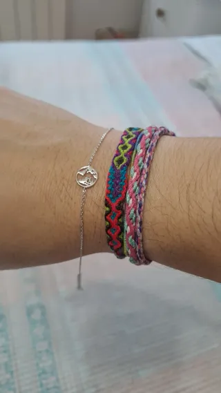 Pulsera Mundo Plata