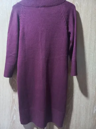Vestido de punto H&M morado talla M