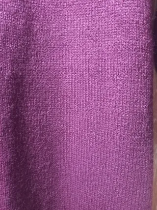 Vestido de punto H&M morado talla M