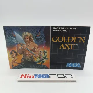 Manuale Golden Axe Sega Mega Drive