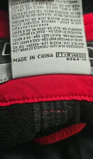 Salopette sci Kappa originale rossa