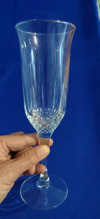 Lote 17 copas de cristal