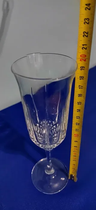 Lote 17 copas de cristal