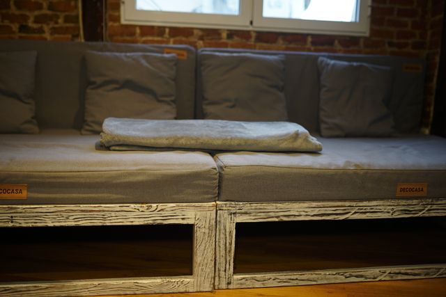 Cojines para Palets - Tela Gris