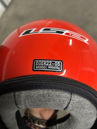 Casco Moto LS2 Talla M Niño
