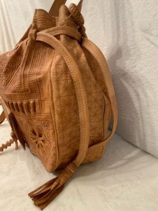 Bolso Saco Knöt Piel Grabada