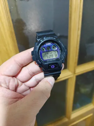 Reloj Casio G-Shock Negro y Morado