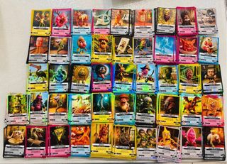 Lotto 47 carte Stelle Gamma diverse brainrot