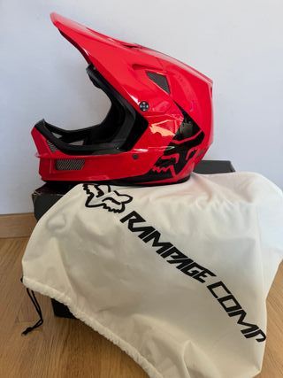 Casco Fox Rampage Comp Rojo