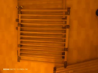 Barrera de seguridad de madera