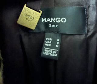 Abrigo estampado animal print Mango