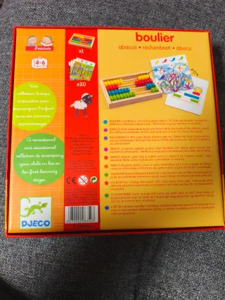 Ábaco Djeco para niños