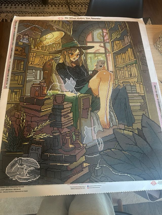 Diamond Art Club Checking Socials