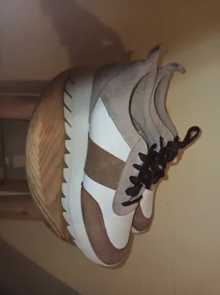 Zapatillas Zara trafaluc Beige Talla 38