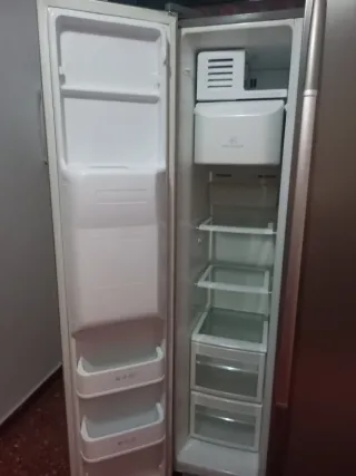 Nevera Americana Acero Inoxidable