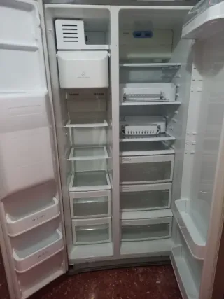 Nevera Americana Acero Inoxidable