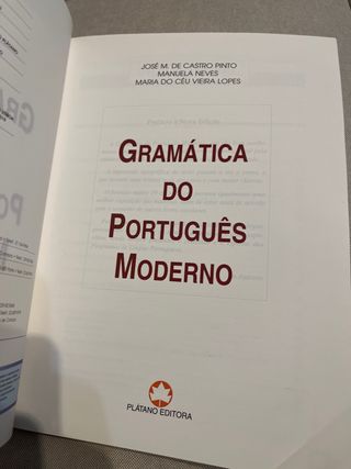 Gramatica do português moderno