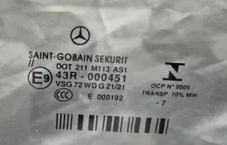 Luna Delantera Mercedes Vito 2017