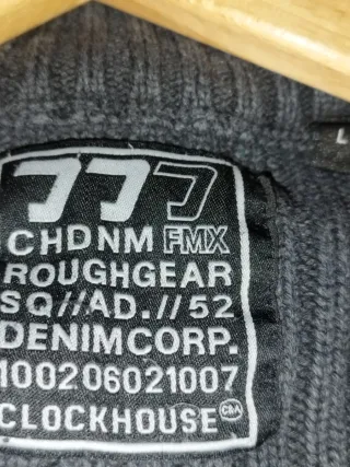 Jersey grueso gris L