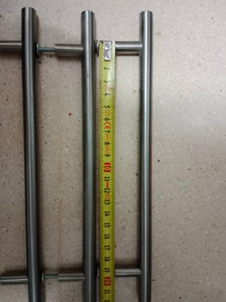 Tiradores de puerta de acero inoxidable