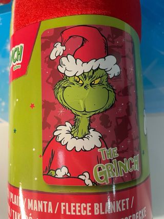 Set Grinch Plaid + Cuscino Disney