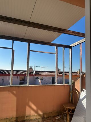 Cerramiento de terraza metálico