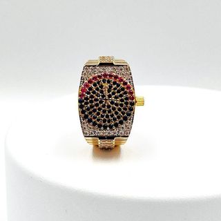 SELLO CUADRADO RELOJ 18K