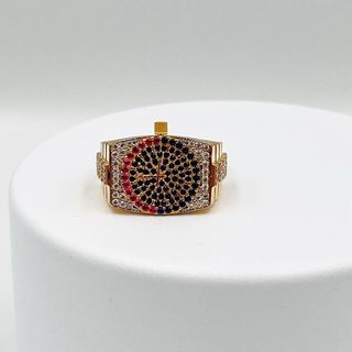 SELLO CUADRADO RELOJ 18K